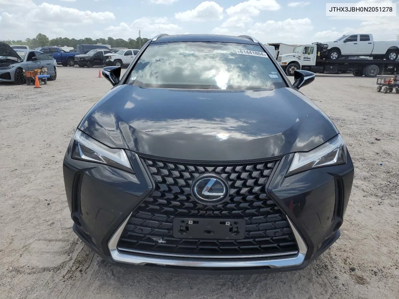 2022 Lexus Ux 200 Base VIN: JTHX3JBH0N2051278 Lot: 61441804