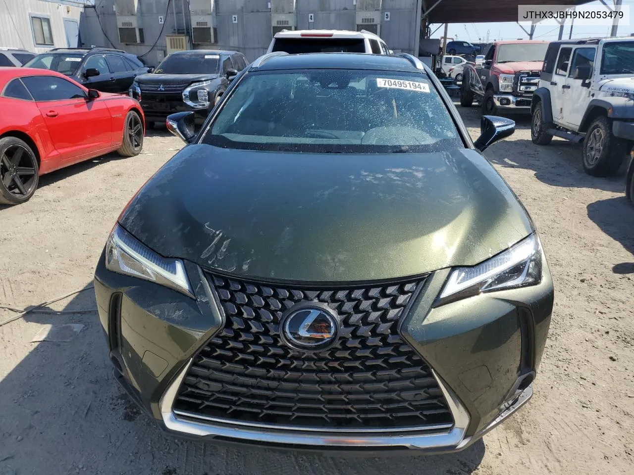 2022 Lexus Ux 200 Base VIN: JTHX3JBH9N2053479 Lot: 70495194