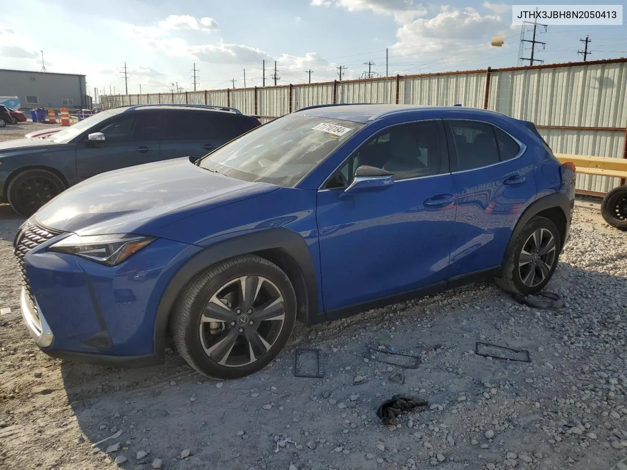 2022 Lexus Ux 200 Base VIN: JTHX3JBH8N2050413 Lot: 71710184