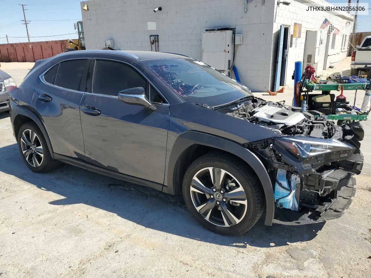 2022 Lexus Ux 200 Base VIN: JTHX3JBH4N2056306 Lot: 72589624