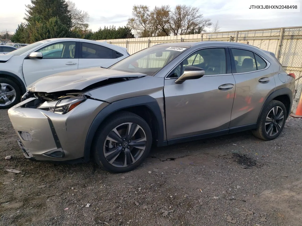 2022 Lexus Ux 200 Base VIN: JTHX3JBHXN2048498 Lot: 78983164