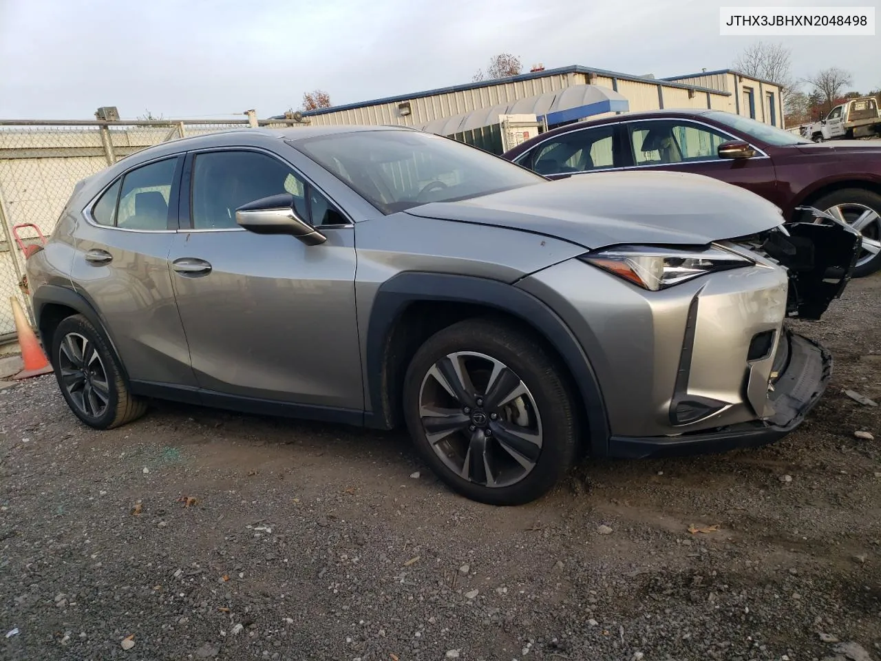 2022 Lexus Ux 200 Base VIN: JTHX3JBHXN2048498 Lot: 78983164