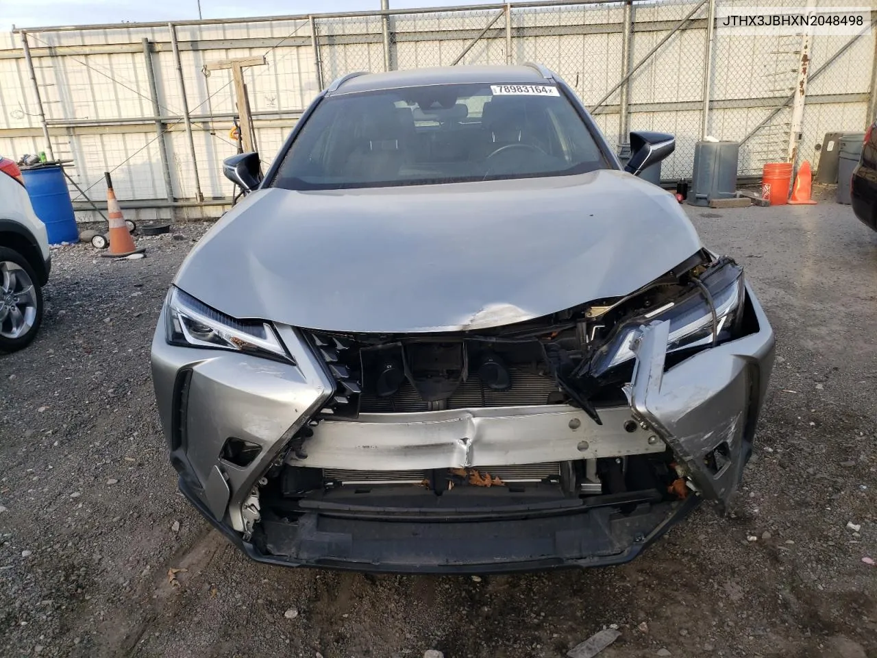 2022 Lexus Ux 200 Base VIN: JTHX3JBHXN2048498 Lot: 78983164