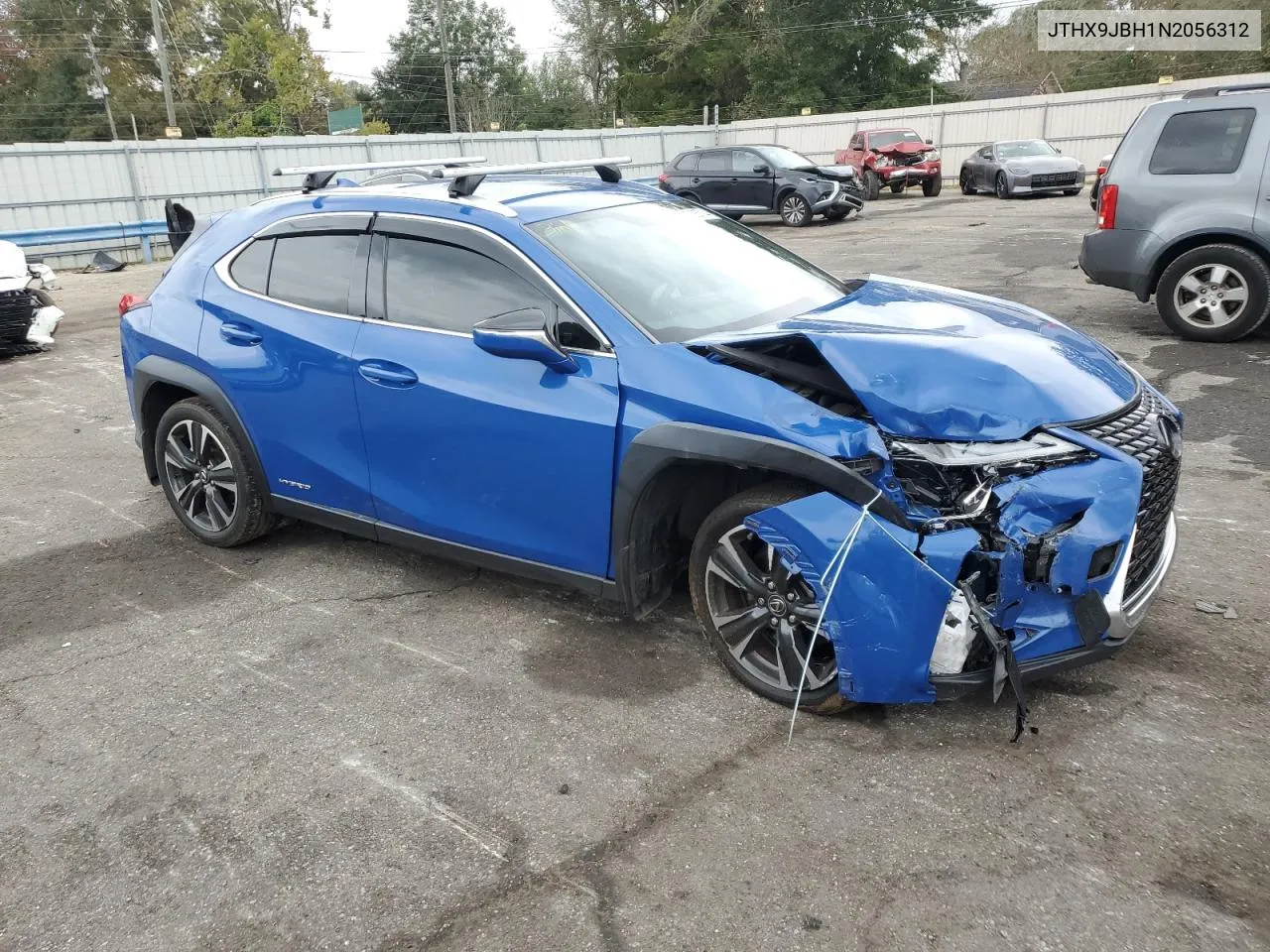 2022 Lexus Ux 250H Base VIN: JTHX9JBH1N2056312 Lot: 79067144