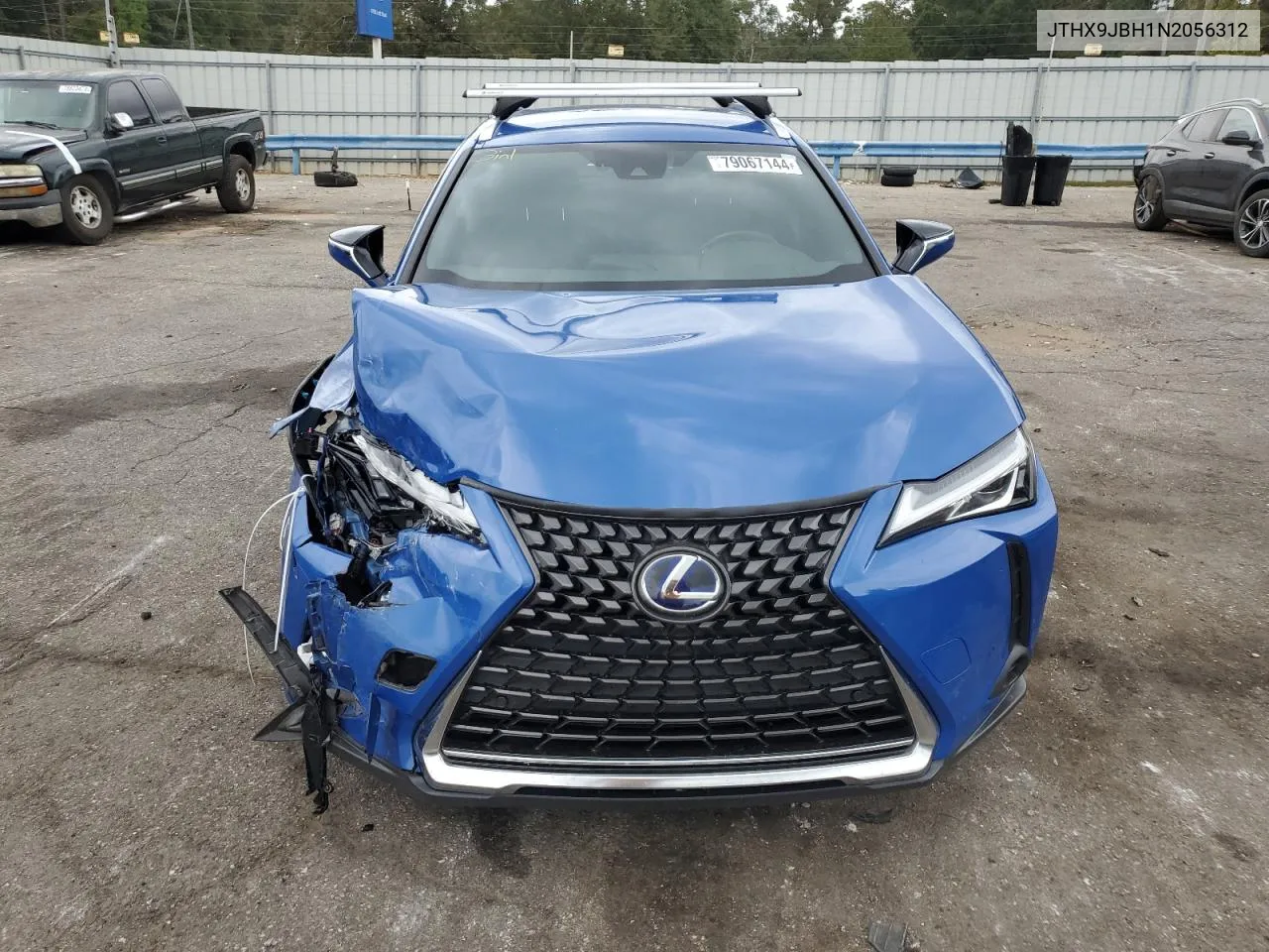 2022 Lexus Ux 250H Base VIN: JTHX9JBH1N2056312 Lot: 79067144