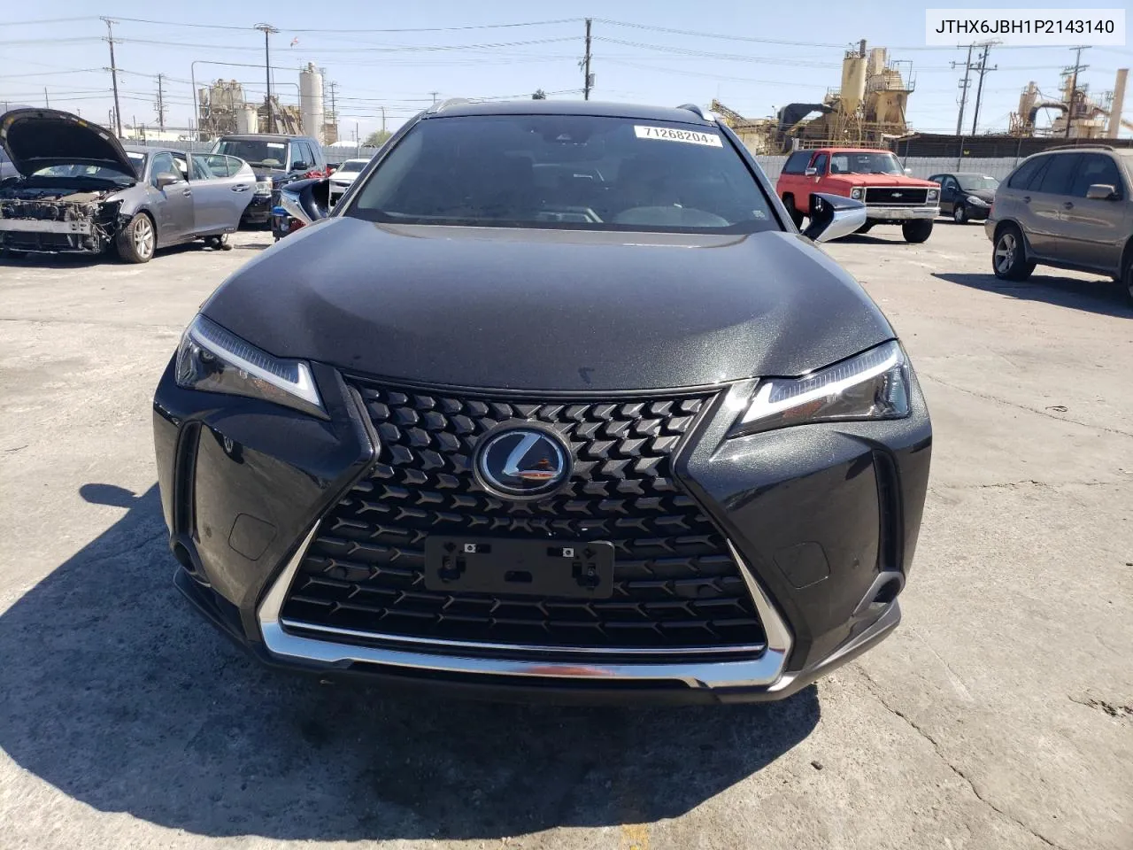 2023 Lexus Ux 250H Base VIN: JTHX6JBH1P2143140 Lot: 71268204