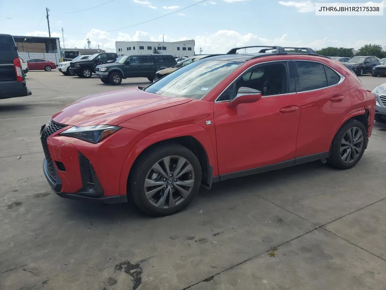 2024 Lexus Ux 250H Premium VIN: JTHR6JBH1R2175338 Lot: 63611454