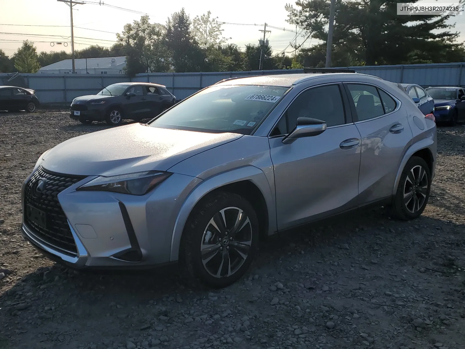 2024 Lexus Ux 250H Premium VIN: JTHP9JBH3R2074235 Lot: 67866224