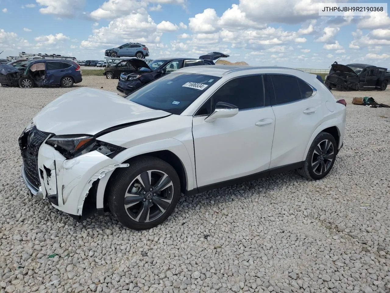 2024 Lexus Ux 250H Premium VIN: JTHP6JBH9R2190368 Lot: 71686534