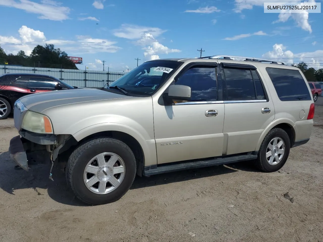 5LMFU27525LJ20117 2005 Lincoln Navigator