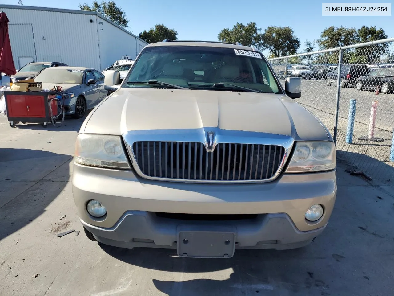 2004 Lincoln Aviator VIN: 5LMEU88H64ZJ24254 Lot: 68293234