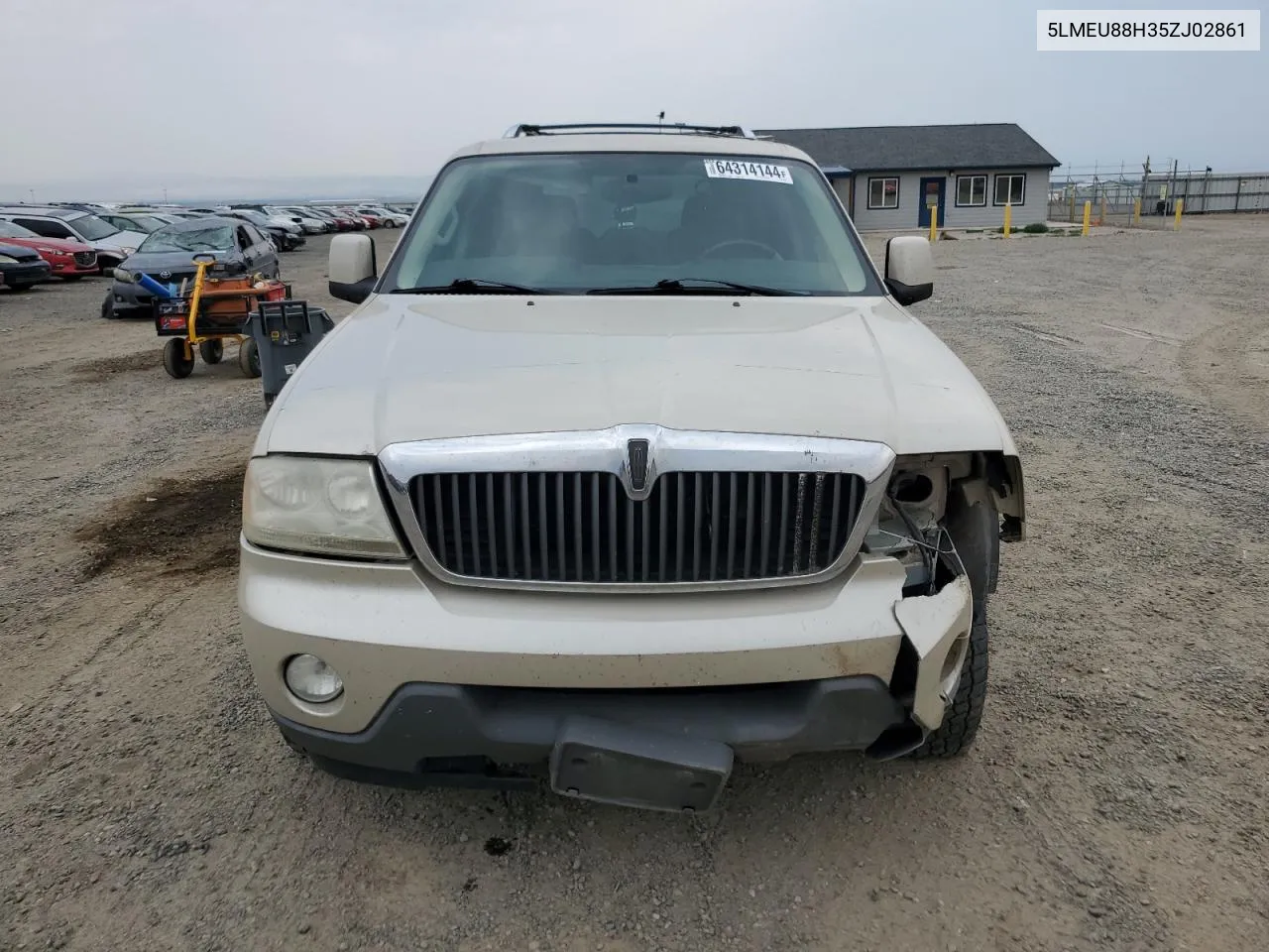 2005 Lincoln Aviator VIN: 5LMEU88H35ZJ02861 Lot: 64314144