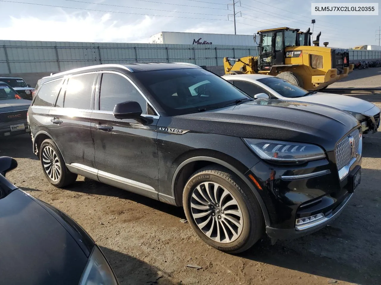 5LM5J7XC2LGL20355 2020 Lincoln Aviator Reserve