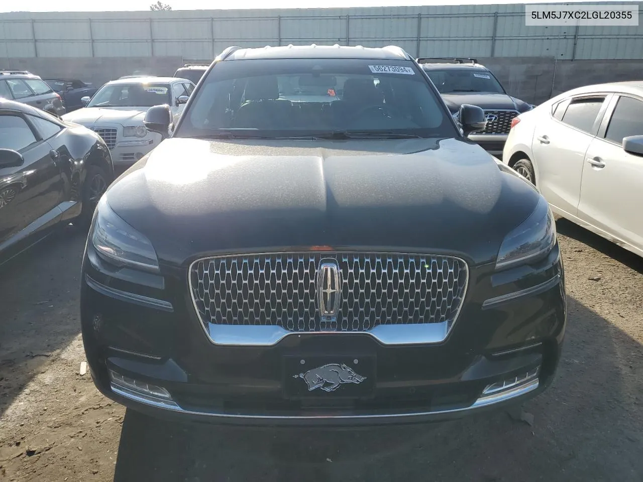 2020 Lincoln Aviator Reserve VIN: 5LM5J7XC2LGL20355 Lot: 56273094