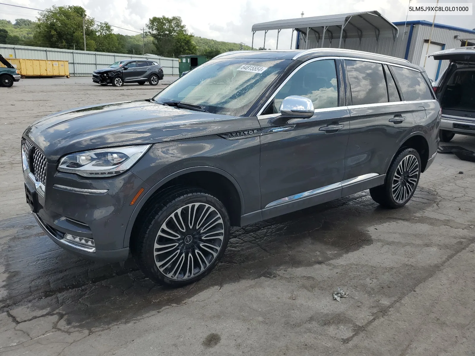 2020 Lincoln Aviator Black Label VIN: 5LM5J9XC8LGL01000 Lot: 64815554