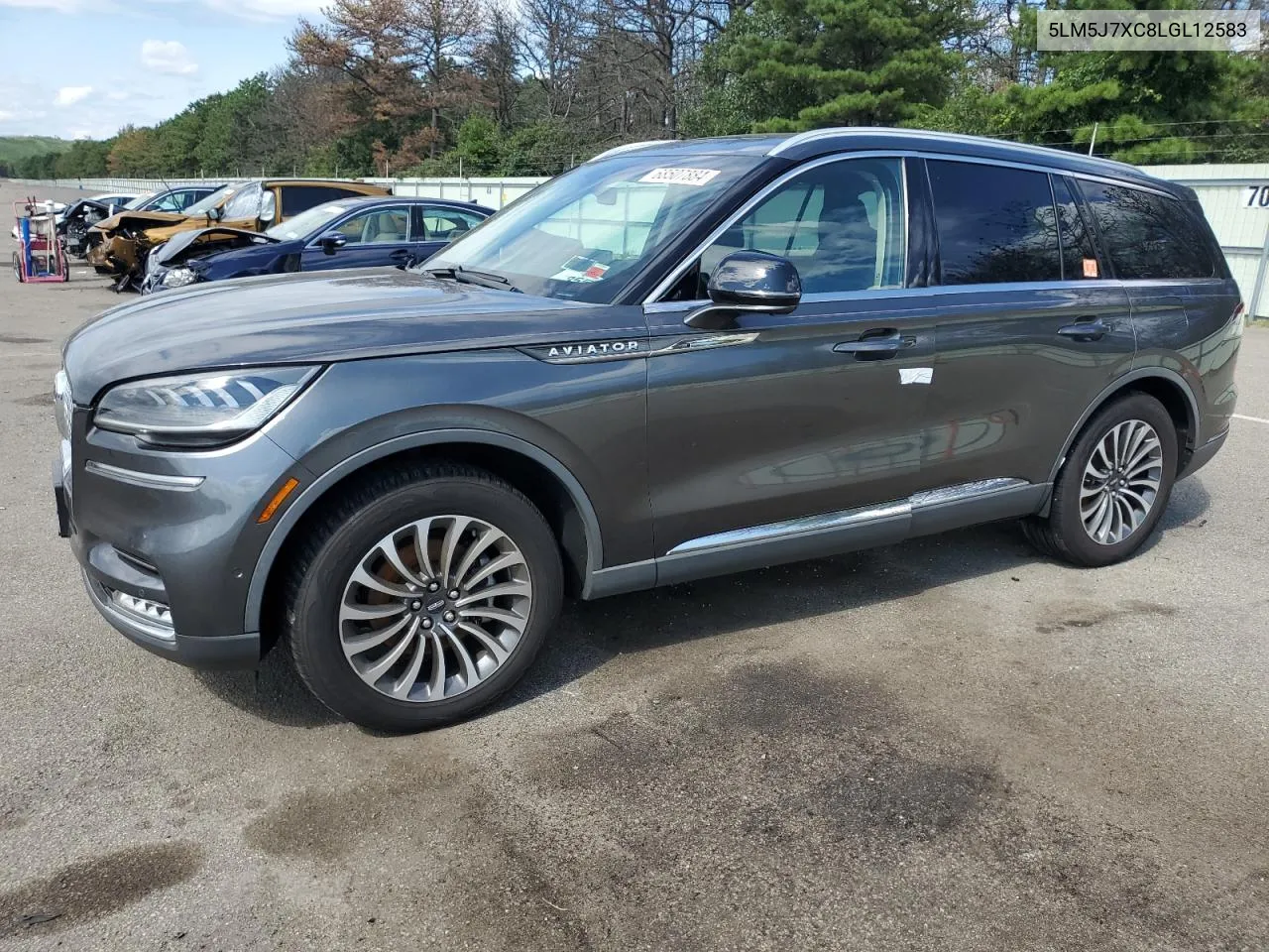 2020 Lincoln Aviator Reserve VIN: 5LM5J7XC8LGL12583 Lot: 68507884