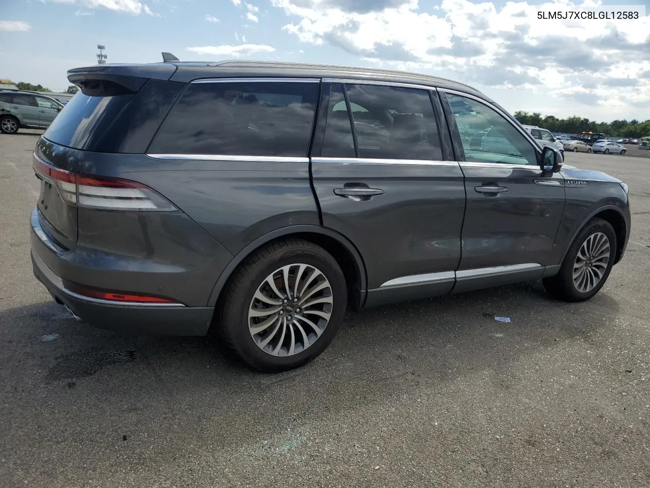 2020 Lincoln Aviator Reserve VIN: 5LM5J7XC8LGL12583 Lot: 68507884