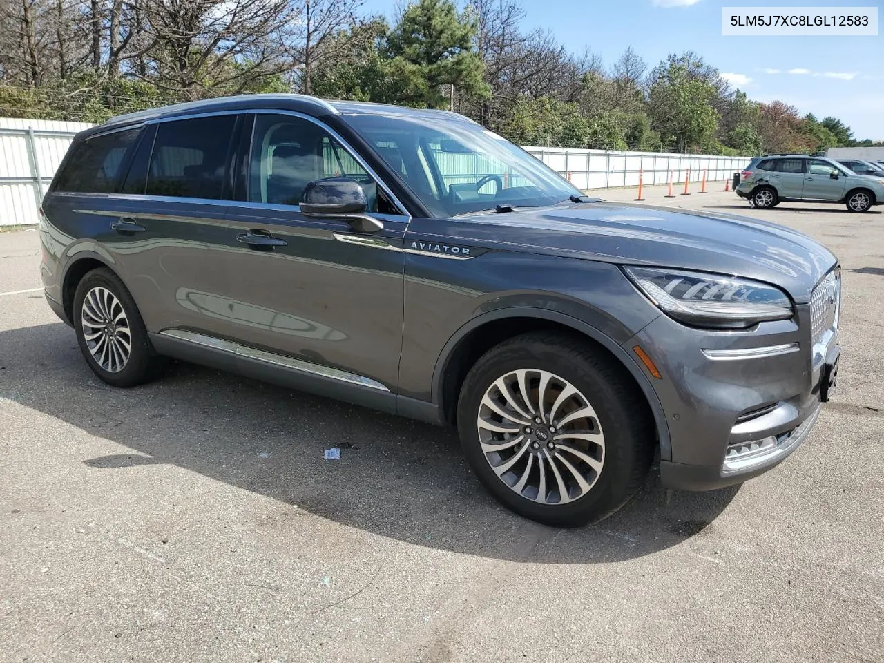 2020 Lincoln Aviator Reserve VIN: 5LM5J7XC8LGL12583 Lot: 68507884