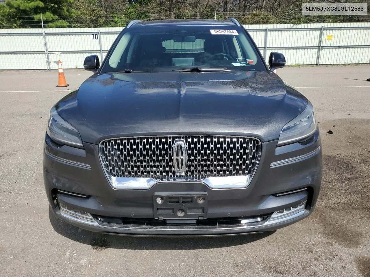 2020 Lincoln Aviator Reserve VIN: 5LM5J7XC8LGL12583 Lot: 68507884