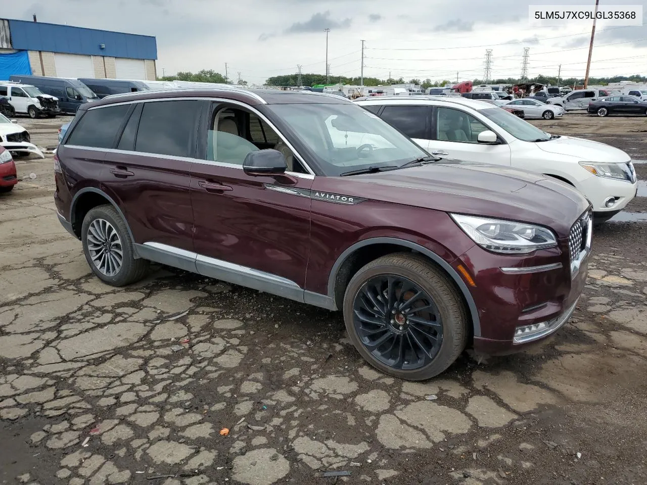 5LM5J7XC9LGL35368 2020 Lincoln Aviator Reserve