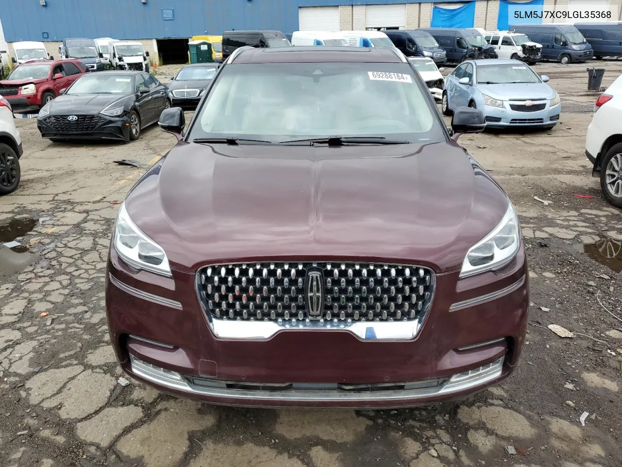 2020 Lincoln Aviator Reserve VIN: 5LM5J7XC9LGL35368 Lot: 69288184