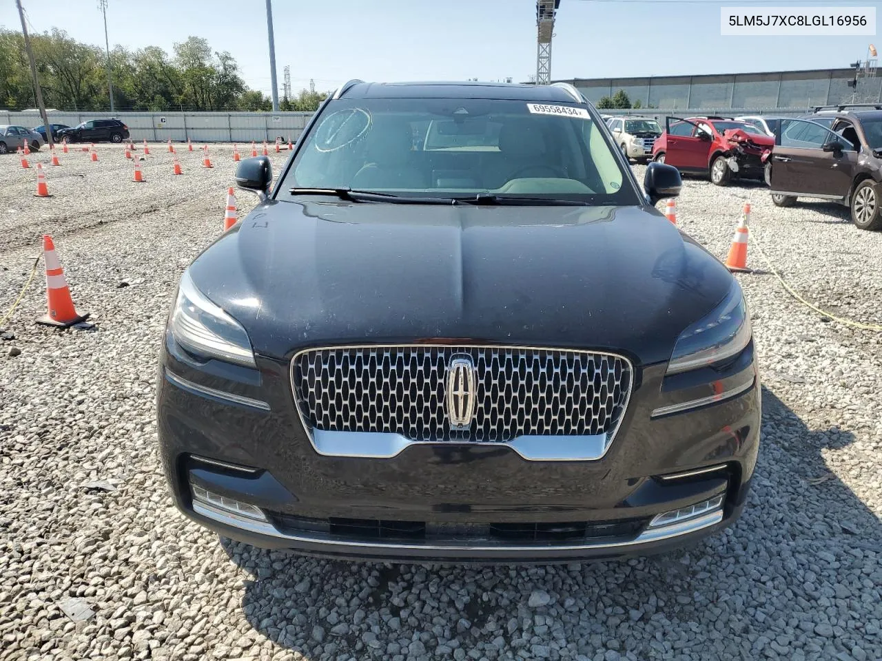 2020 Lincoln Aviator Reserve VIN: 5LM5J7XC8LGL16956 Lot: 69558434