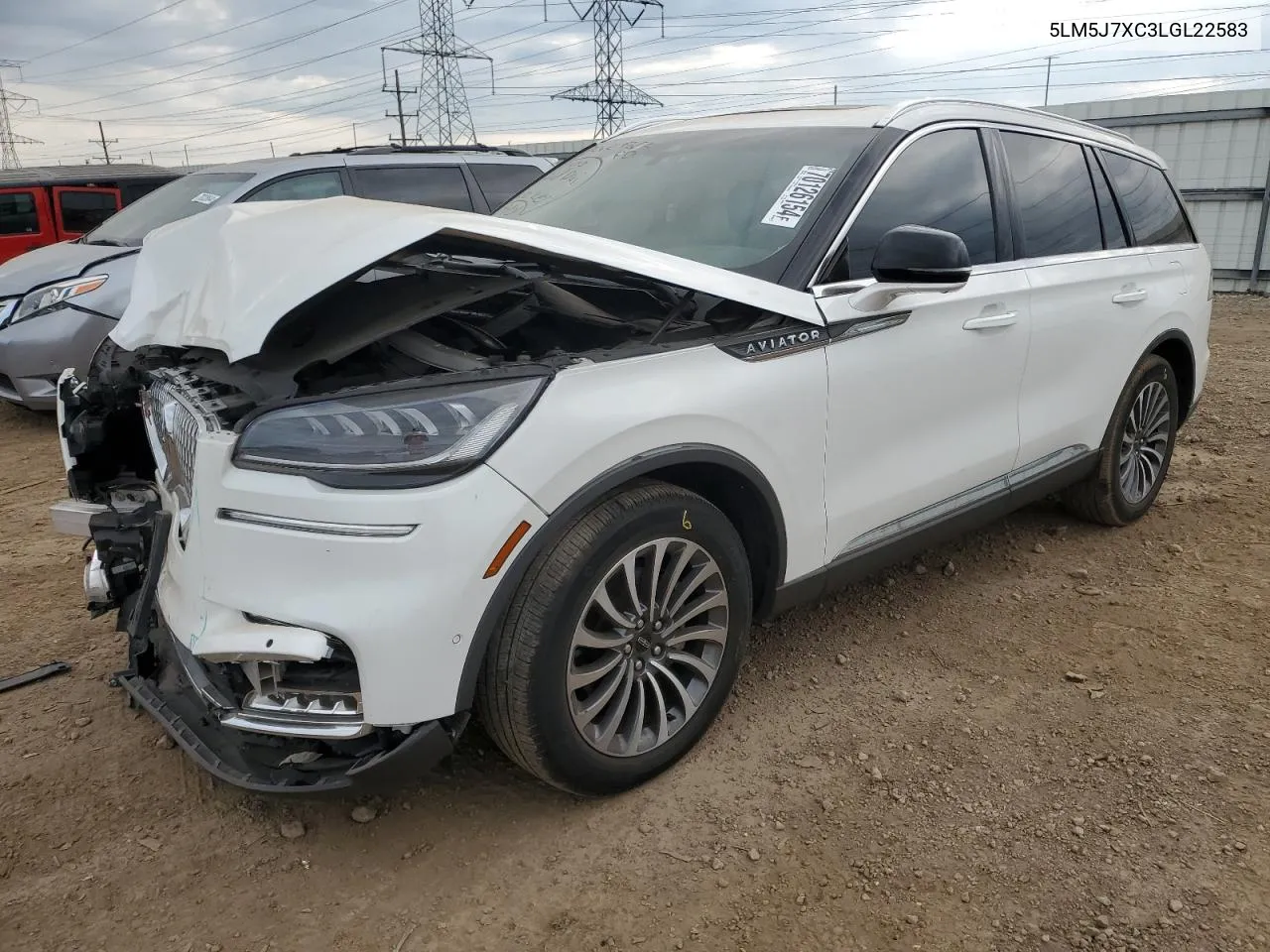 5LM5J7XC3LGL22583 2020 Lincoln Aviator Reserve