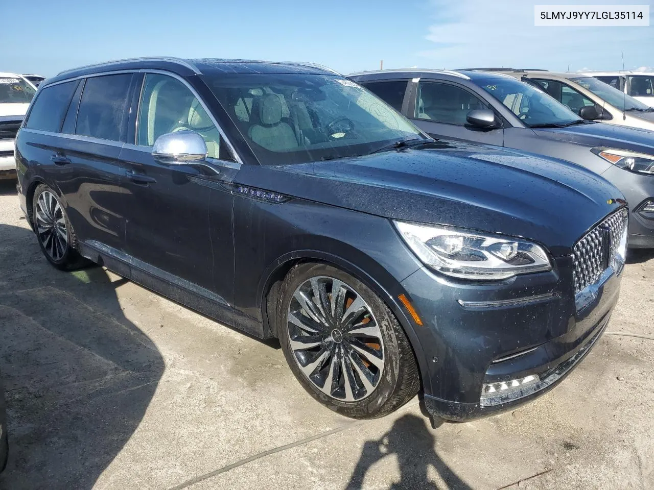 2020 Lincoln Aviator Black Label Grand Touring VIN: 5LMYJ9YY7LGL35114 Lot: 74509354