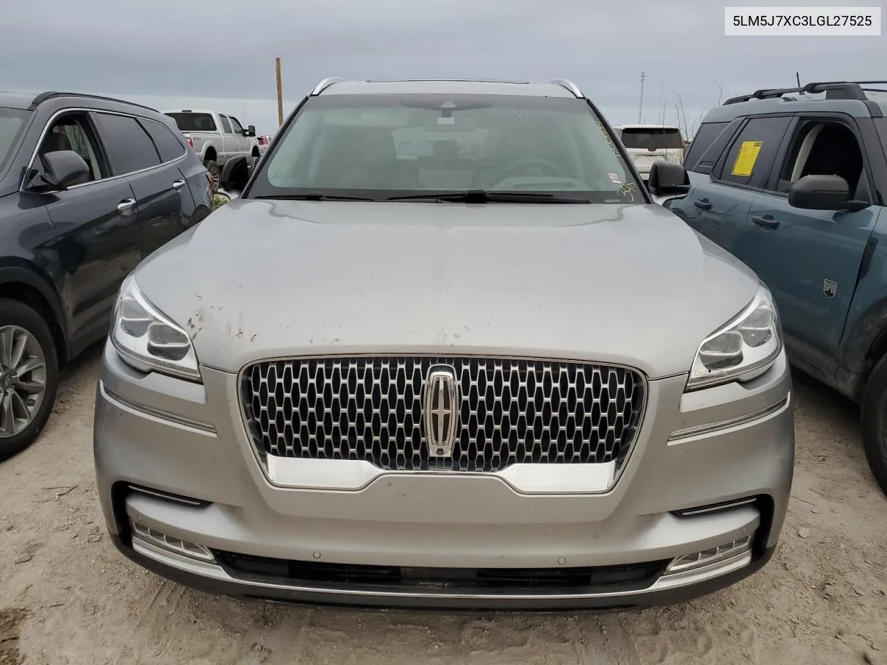 2020 Lincoln Aviator Reserve VIN: 5LM5J7XC3LGL27525 Lot: 75064494