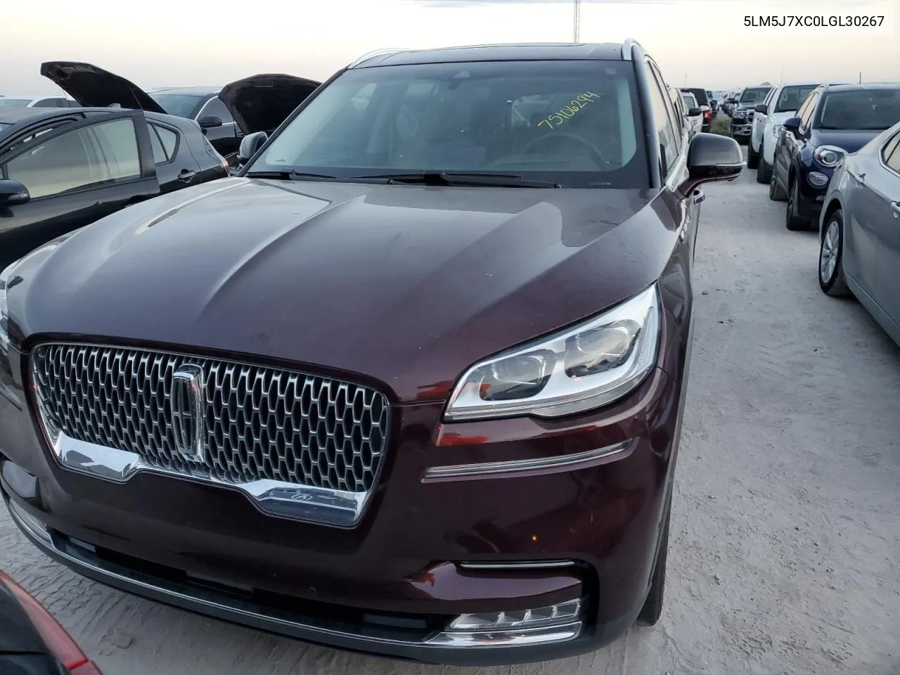 5LM5J7XC0LGL30267 2020 Lincoln Aviator Reserve