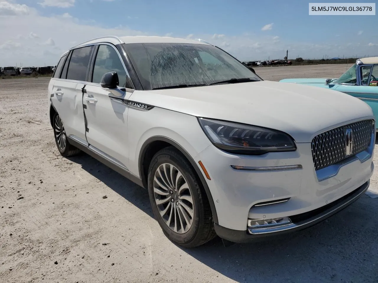 2020 Lincoln Aviator Reserve VIN: 5LM5J7WC9LGL36778 Lot: 75272814