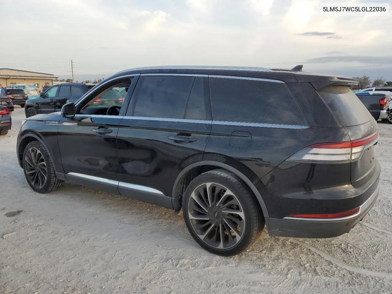 2020 Lincoln Aviator Reserve VIN: 5LM5J7WC5LGL22036 Lot: 77064204