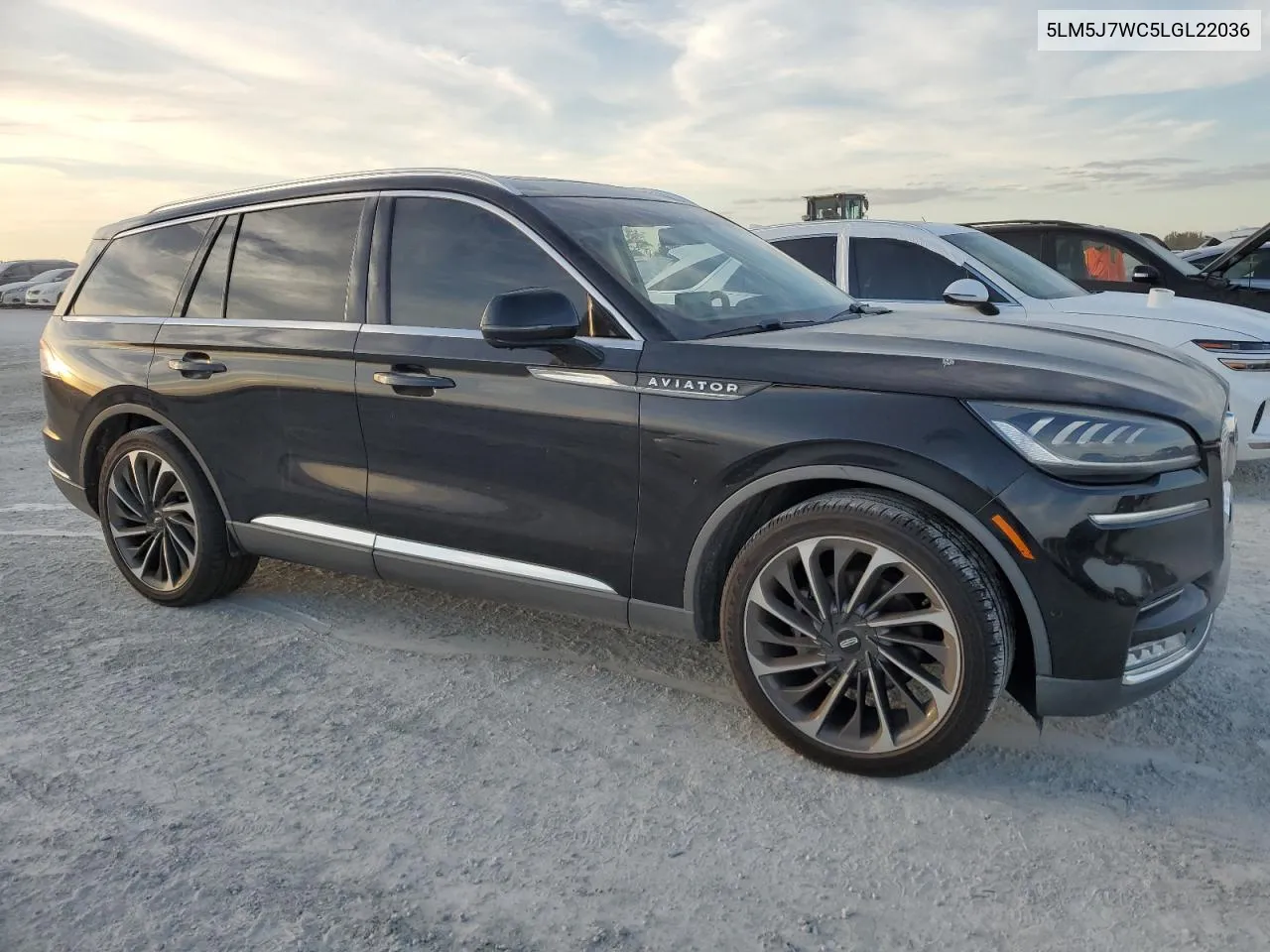 2020 Lincoln Aviator Reserve VIN: 5LM5J7WC5LGL22036 Lot: 77064204