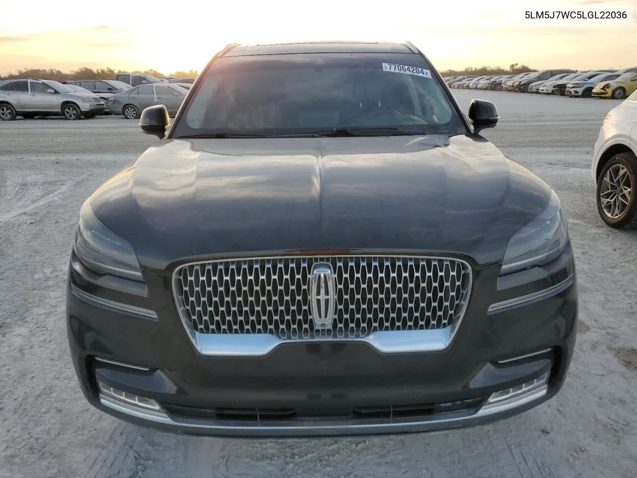 2020 Lincoln Aviator Reserve VIN: 5LM5J7WC5LGL22036 Lot: 77064204