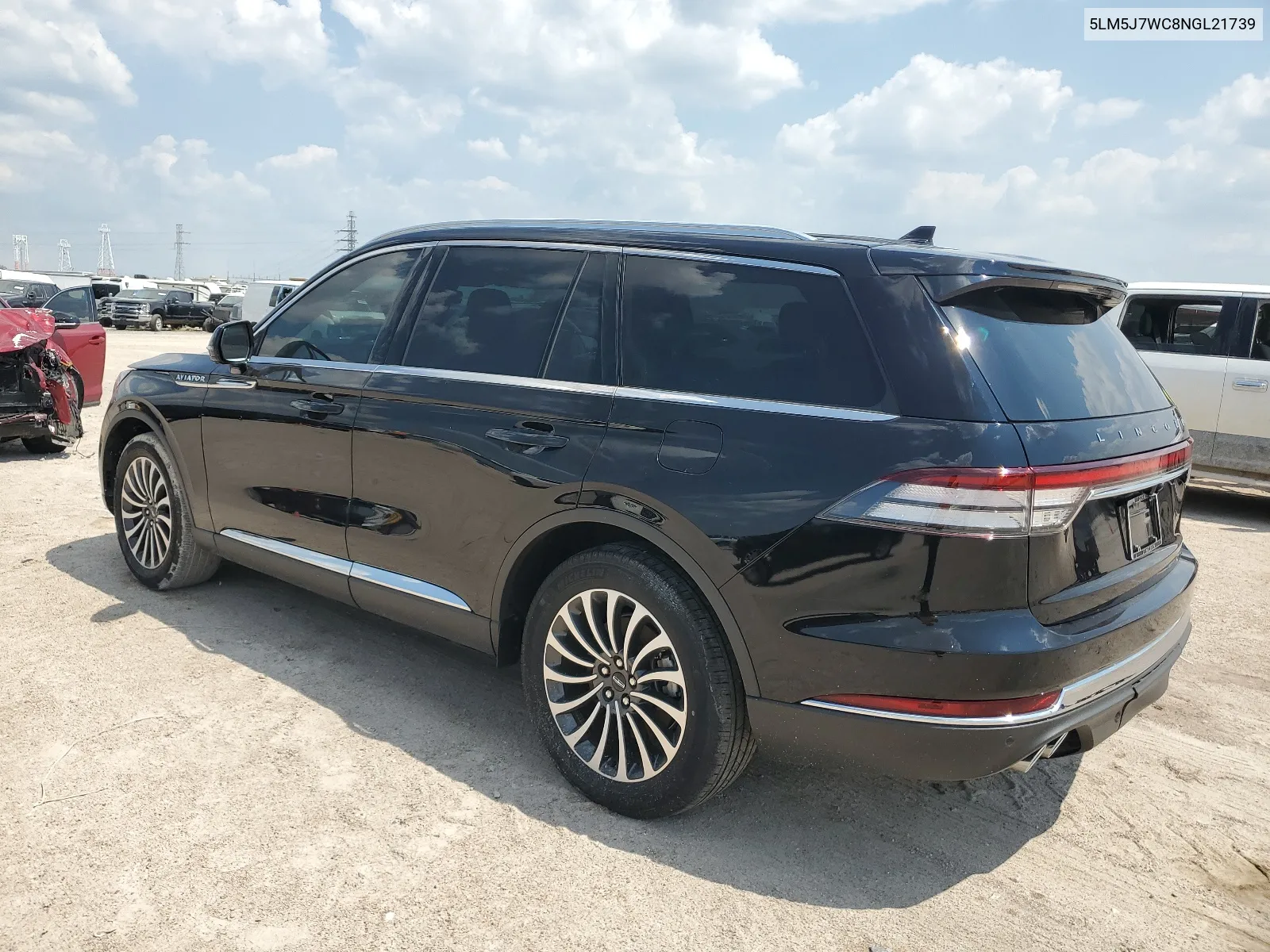 2022 Lincoln Aviator Reserve VIN: 5LM5J7WC8NGL21739 Lot: 66739934