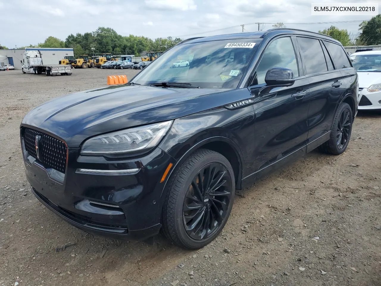 2022 Lincoln Aviator Reserve VIN: 5LM5J7XCXNGL20218 Lot: 69450334