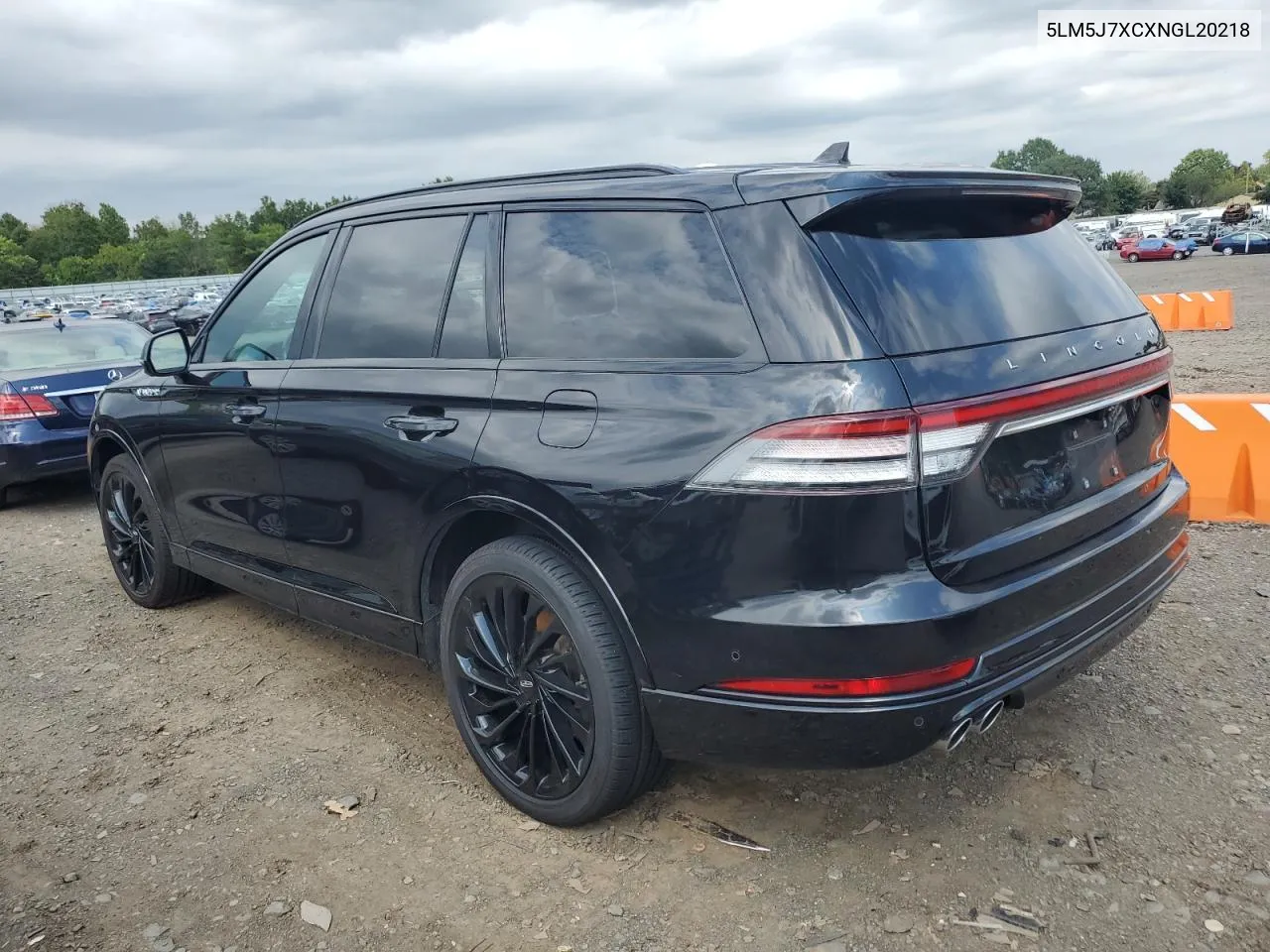 2022 Lincoln Aviator Reserve VIN: 5LM5J7XCXNGL20218 Lot: 69450334