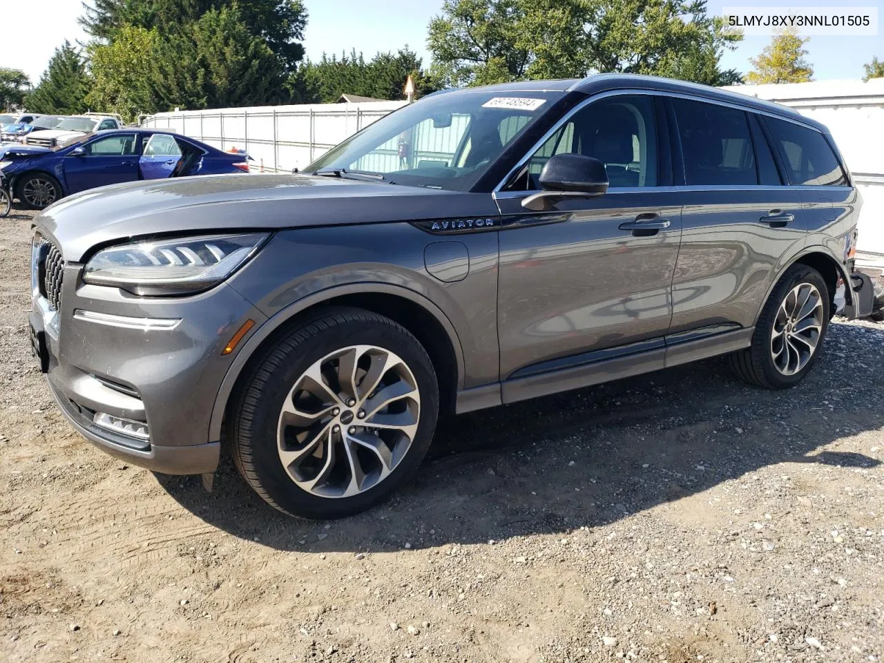 5LMYJ8XY3NNL01505 2022 Lincoln Aviator Grand Touring