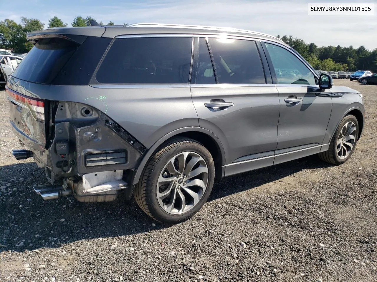 5LMYJ8XY3NNL01505 2022 Lincoln Aviator Grand Touring