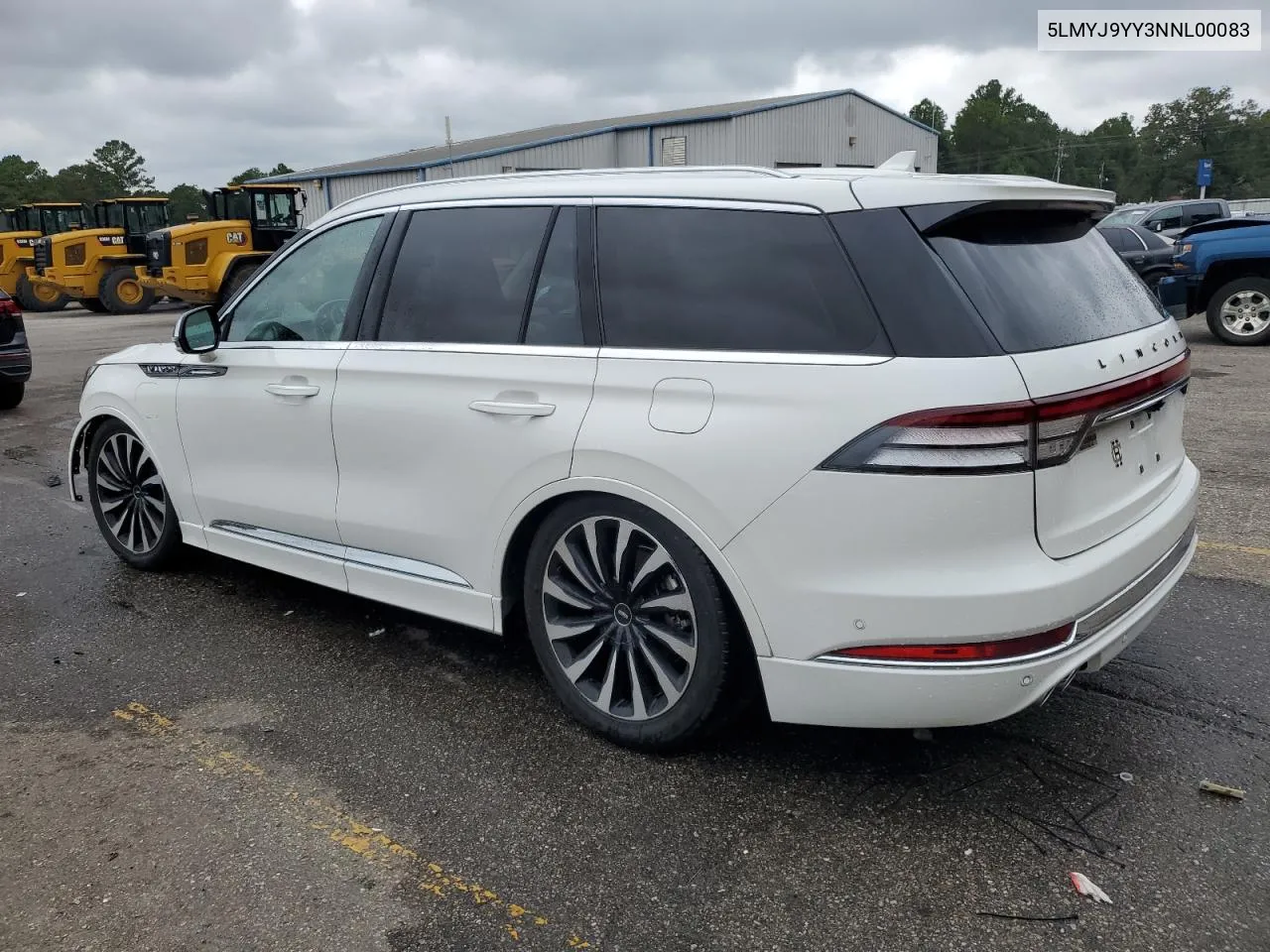 2022 Lincoln Aviator Black Label Grand Touring VIN: 5LMYJ9YY3NNL00083 Lot: 70269464