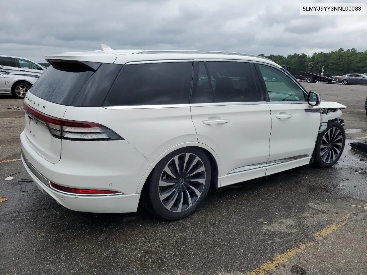 2022 Lincoln Aviator Black Label Grand Touring VIN: 5LMYJ9YY3NNL00083 Lot: 70269464