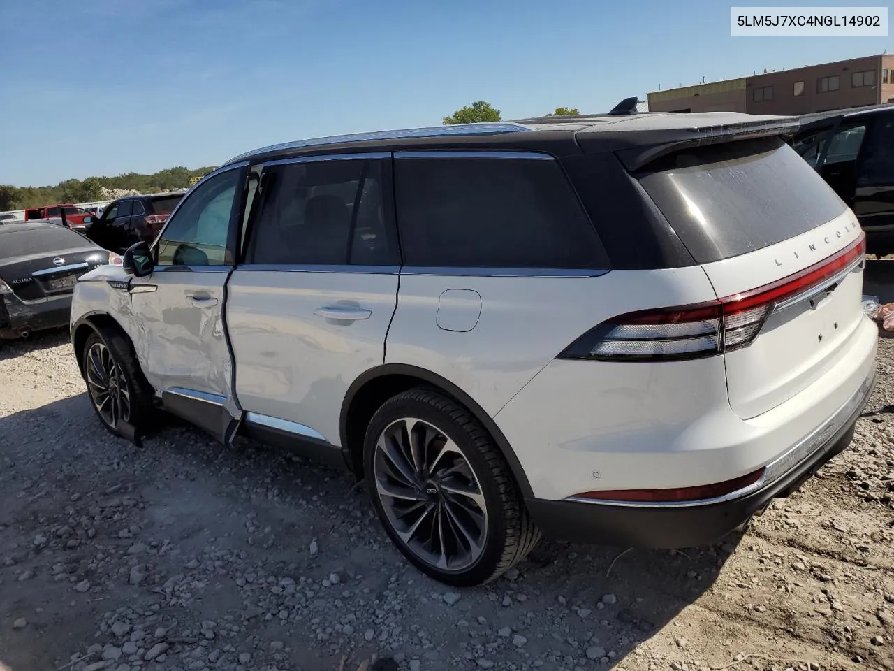 5LM5J7XC4NGL14902 2022 Lincoln Aviator Reserve