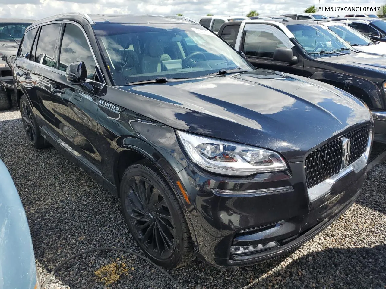 2022 Lincoln Aviator Reserve VIN: 5LM5J7XC6NGL08647 Lot: 73842374