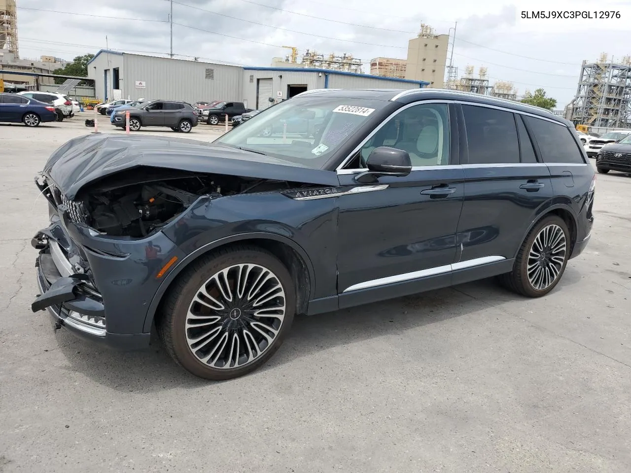 2023 Lincoln Aviator Black Label VIN: 5LM5J9XC3PGL12976 Lot: 53522814