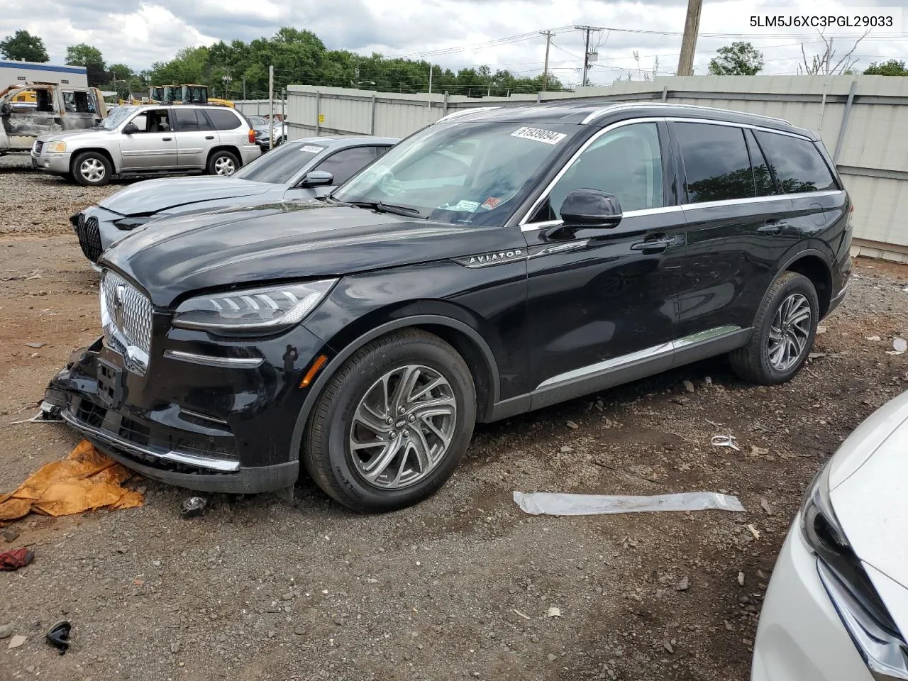 2023 Lincoln Aviator VIN: 5LM5J6XC3PGL29033 Lot: 61939094