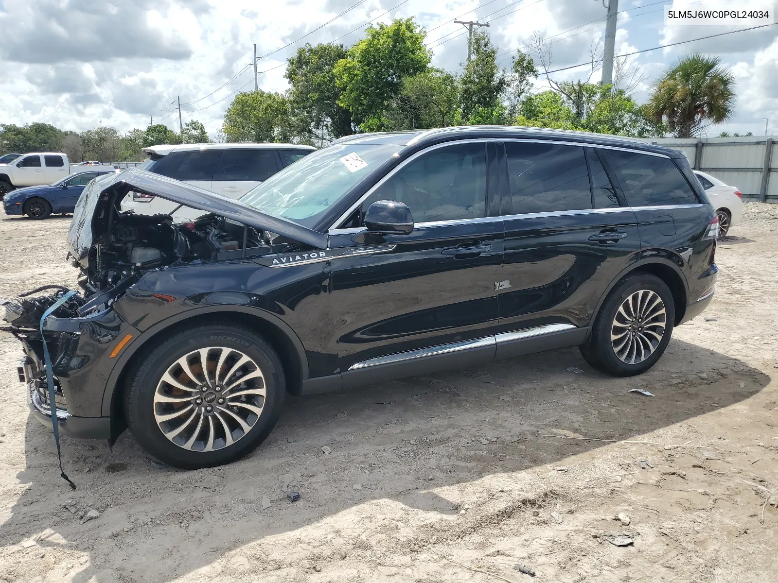 2023 Lincoln Aviator VIN: 5LM5J6WC0PGL24034 Lot: 65571074