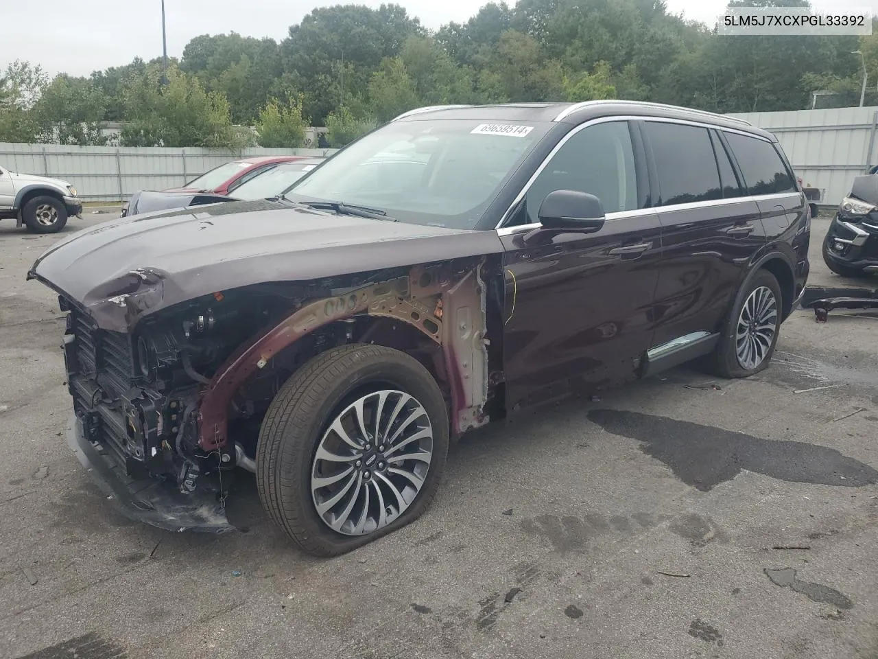 5LM5J7XCXPGL33392 2023 Lincoln Aviator Reserve