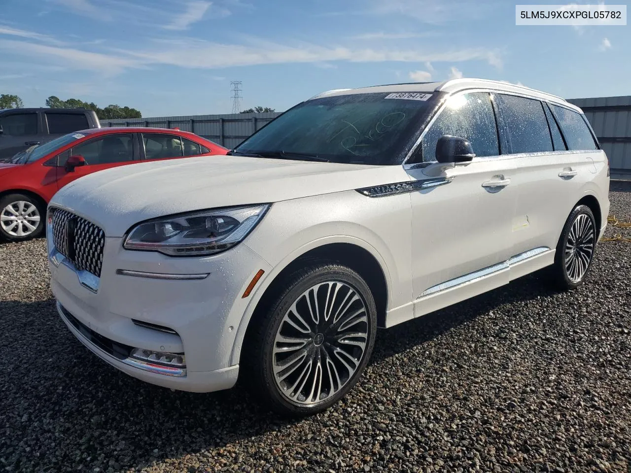 2023 Lincoln Aviator Black Label VIN: 5LM5J9XCXPGL05782 Lot: 73876474