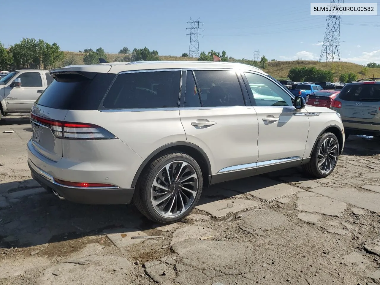 2024 Lincoln Aviator Reserve VIN: 5LM5J7XC0RGL00582 Lot: 71485694