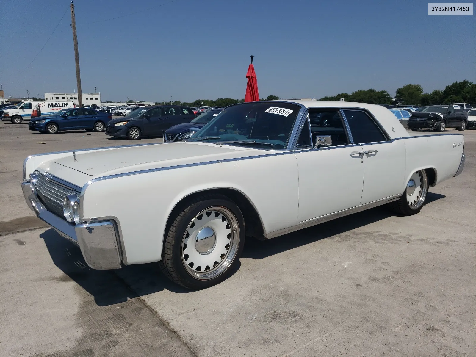 1963 Lincoln Continital VIN: 3Y82N417453 Lot: 65786294